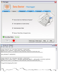 Keyboard Monitoring Utility screenshot